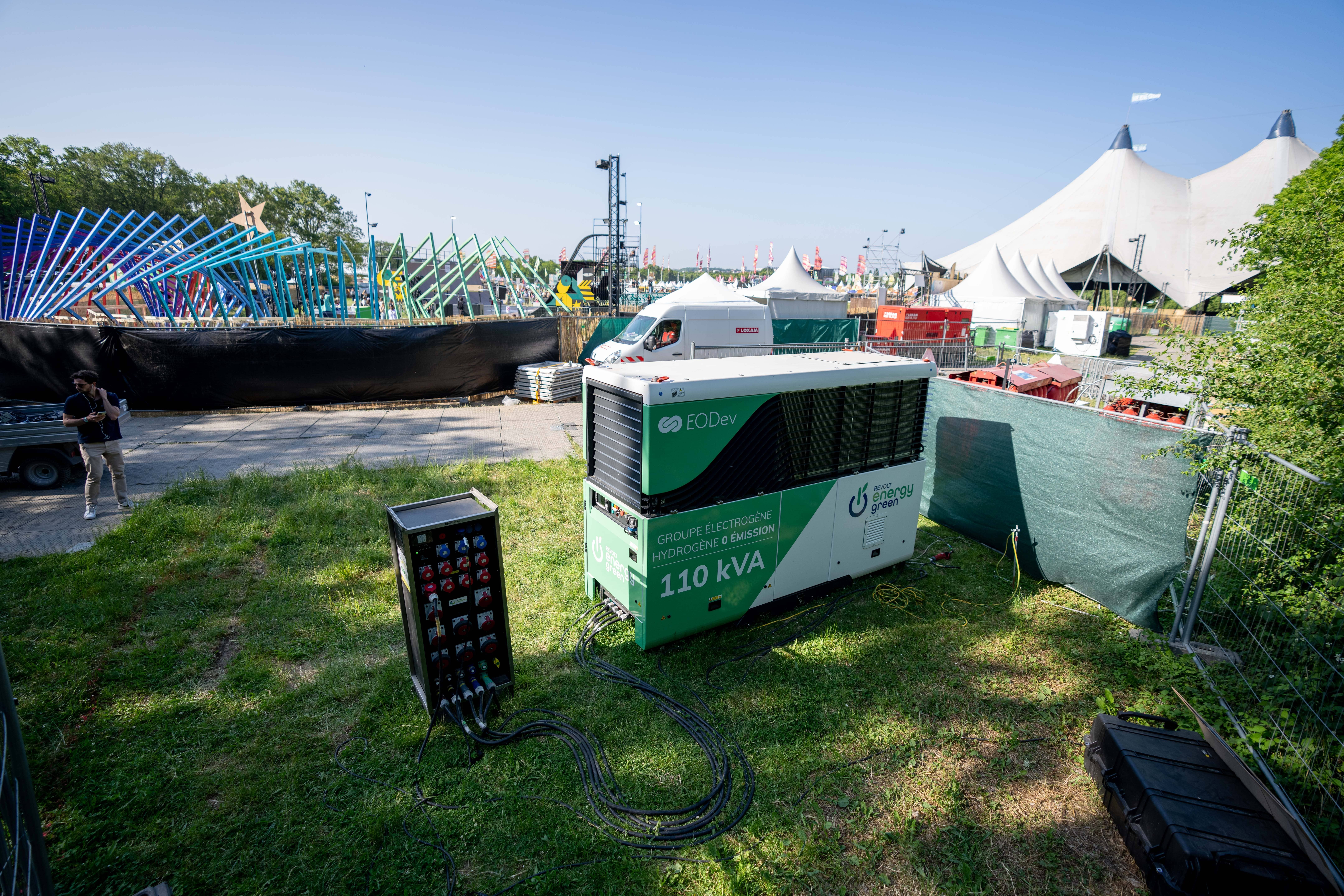GEH2: Electro-hydrogen power generator and emergency power suply