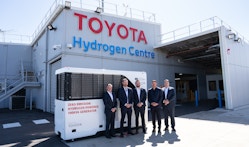 EODev x Toyota Australia - picture in front a power generator GEHE